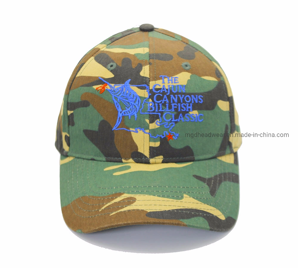 100% Cotton Promotion Army Hat Camouflage Cap