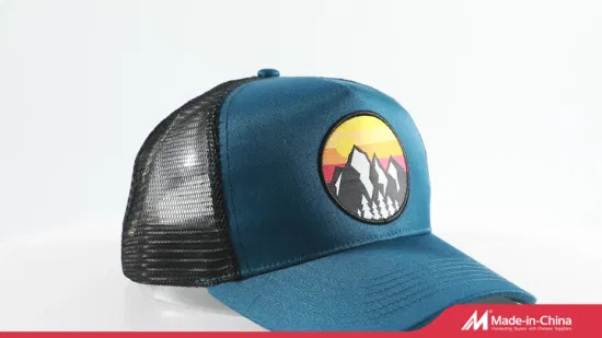 Benutzerdefinierte Logo 5-Panel-Hut-Baseballkappe Kundenspezifische Werbeaktion 5-Panel-Baumwoll-Baseballkappe