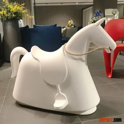 Kinder Kinder Baby FRP Möbel Hocker Stuhl Spielzeug Pferd Stuhl Hocker Magis Rocky Horse